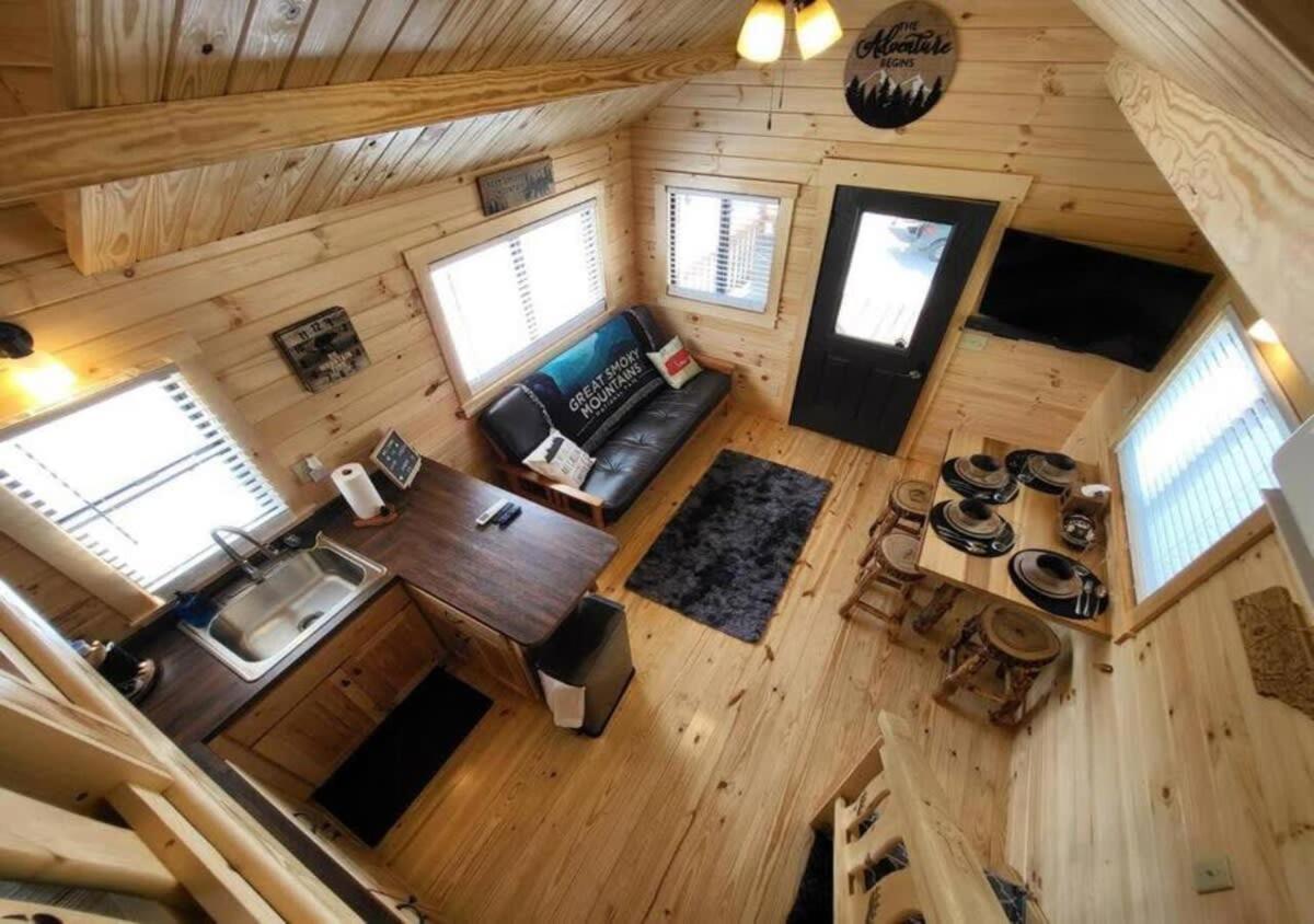 Picturesque Family Cabin With Loft In Tennessee Sevierville Exteriör bild